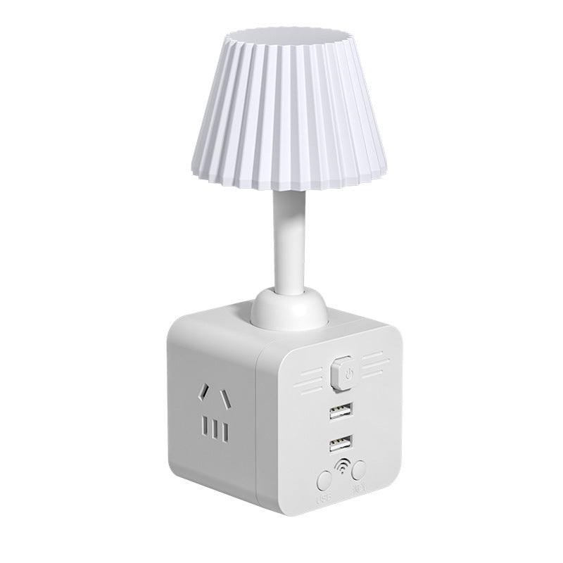 Remote control plug-in night light socket bedside bedroom sleep baby feeding baby moon soft light eye protection desk lamp