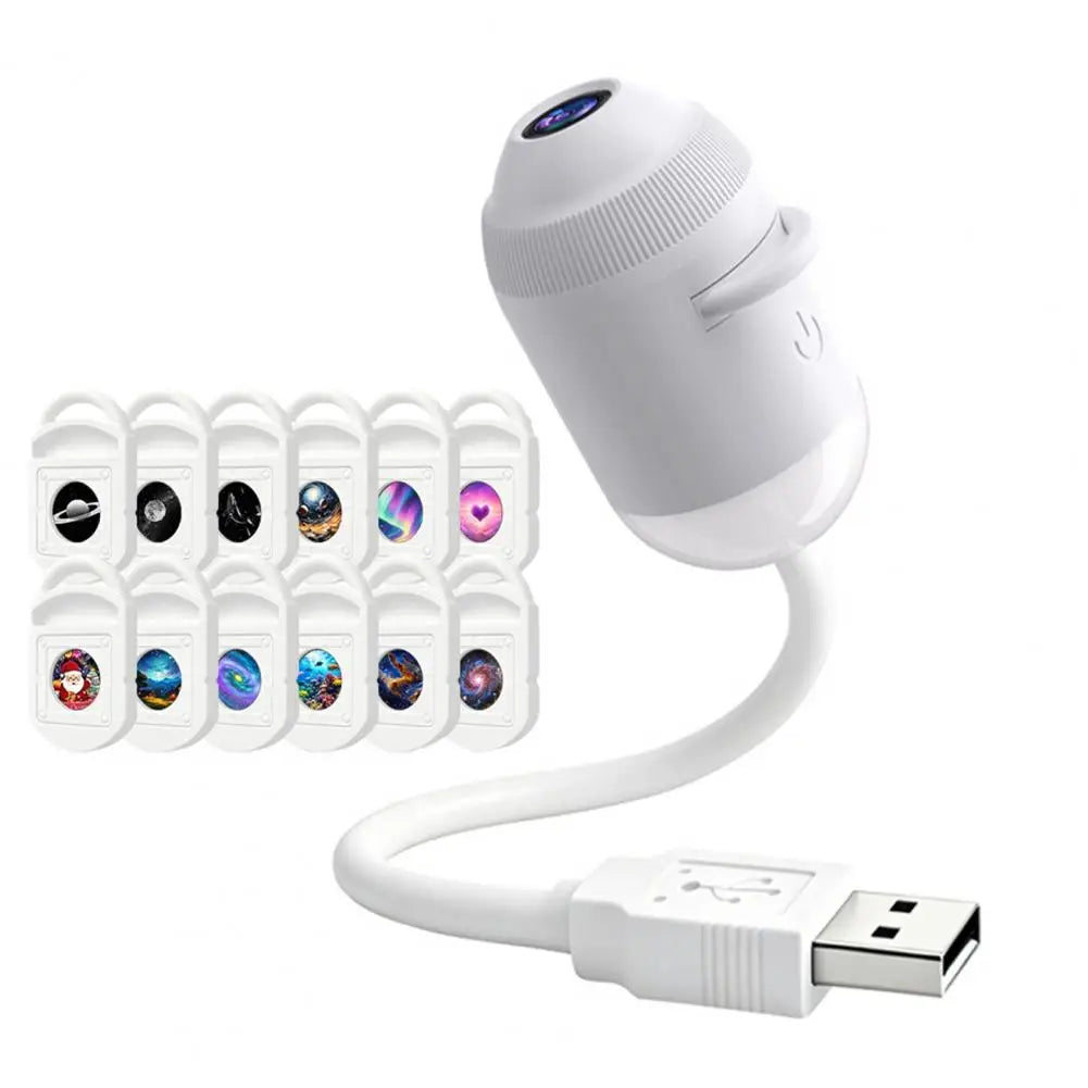 USB Starry Sky Projector Lamp with Clear Image Starry Sky Projector Touch Control 2-in-1 Night Light And Star Projector