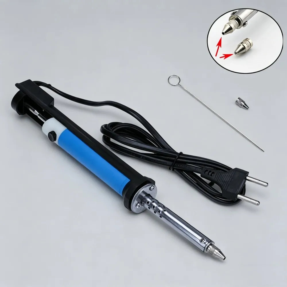Electric Desoldering Machine Pen AC 220V Soldering Iron 30W PCB Solder Suction Vacuum Pump Welding Tools US Plug EU Plug