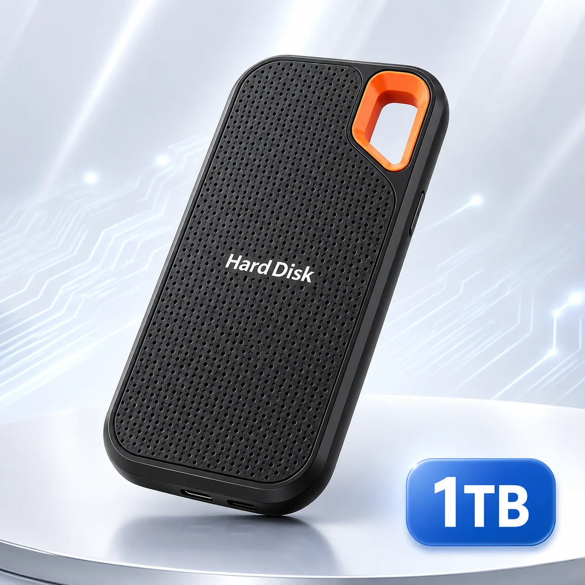 Compact External Hard Drive 1TB 2TB Portable SSD USB3.1 Type-C Backup Storage for Laptop MacOS Phone