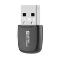 WIFI 6 USB Dongle Mini USB WiFi Card Adapter Driver Free Wi-Fi Lan Adapter 2.4GHz 286.8Mbps For PC Laptop Windows 7 10 11