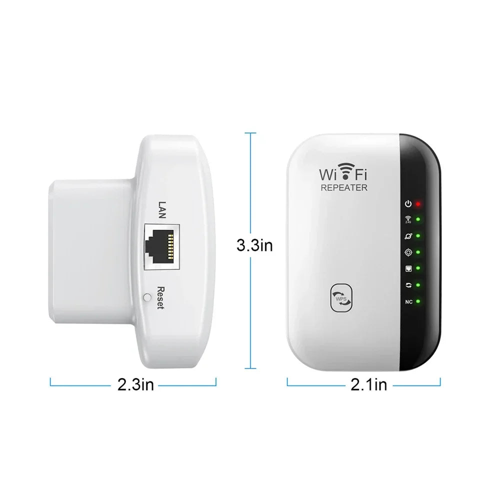 300Mbps WiFi Repeater Wireless Wifi Extender Amplifier 802.11N Signal Booster Long Range Router