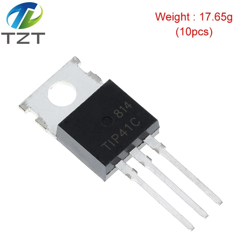 10PCS TIP41C TIP41 for TZT Voltage regulator module