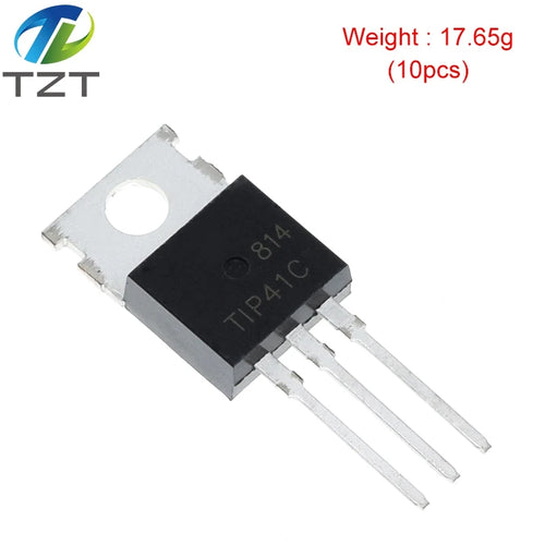 10PCS TIP41C TIP41 for TZT Voltage regulator module