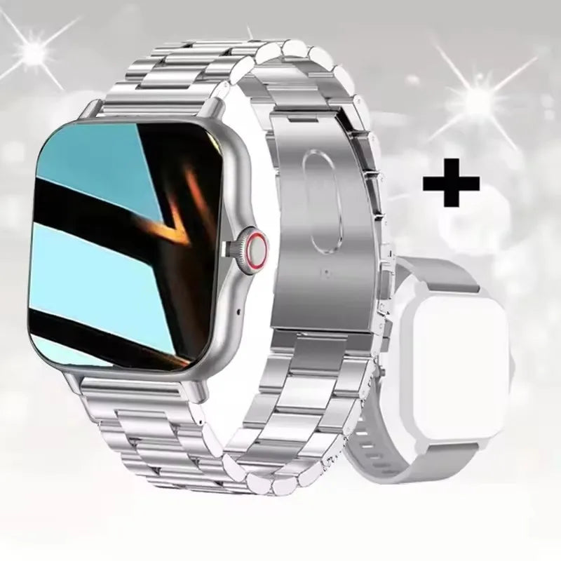 2026 Smart Watch Android Phone 1.44'' Inch Color Screen Bluetooth Call Blood Oxygen/Pressure Monitoring Smart Watch Women Men