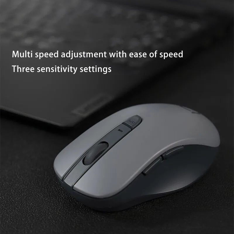 Mouse Lenovo Xiaoxin M1 Rock Gray Silent Wireless Mouse Wireless Mouse Office Mouse