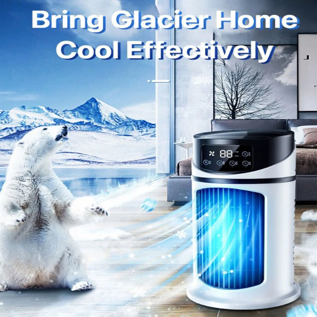 Air Cooler Portable  Air Conditioner Mobile Multifunction Air Cooler Fan Water Cooling Fan for Office Home Mobile Air Cooler