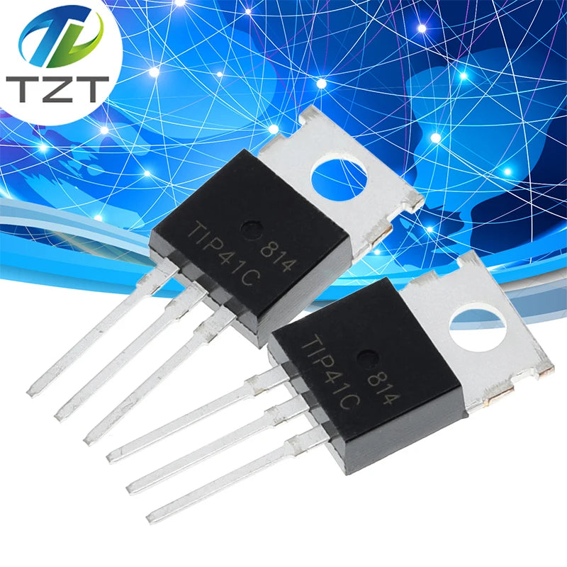 10PCS TIP41C TIP41 for TZT Voltage regulator module