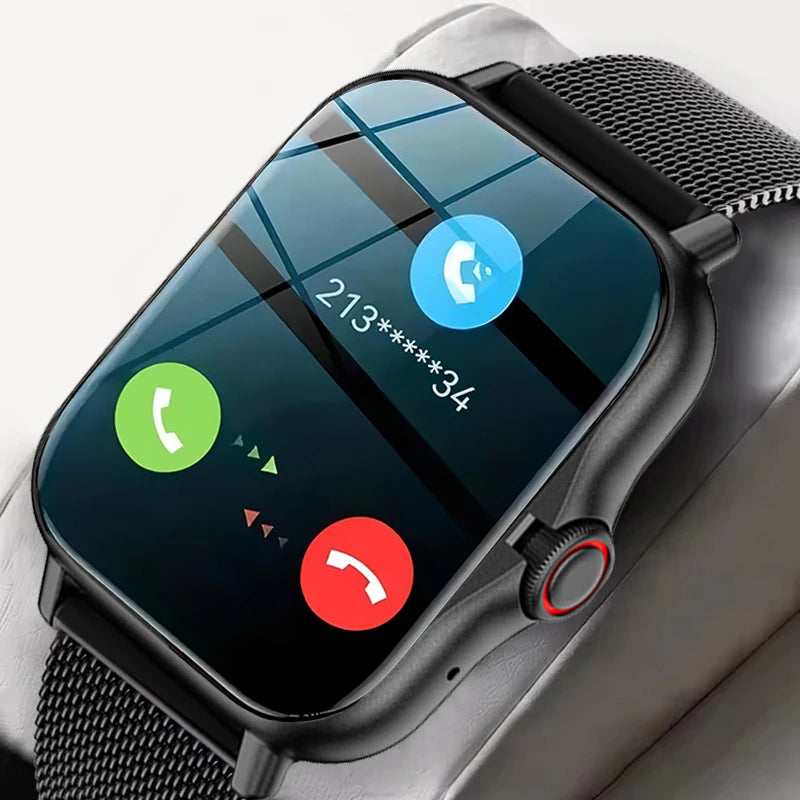 2026 Smart Watch Android Phone 1.44'' Inch Color Screen Bluetooth Call Blood Oxygen/Pressure Monitoring Smart Watch Women Men
