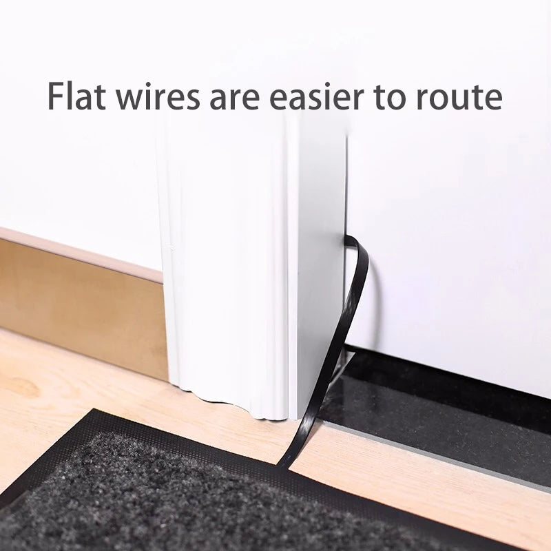 Ethernet Cable Cat6 Flat Cable Gigabit High Speed 1000Mbps Internet Cable RJ45 Shielded Network LAN Cord for PC PS5 PS4 PS3 Xbox