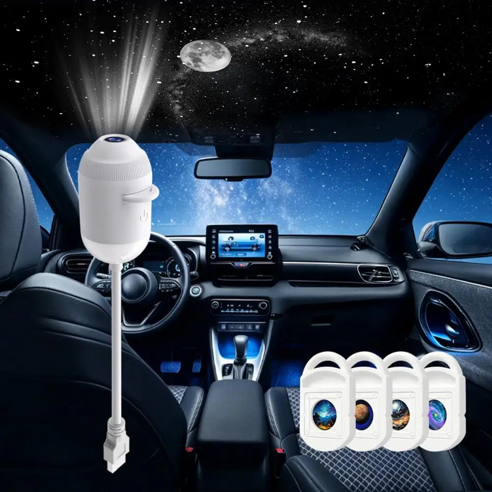 USB Starry Sky Projector Lamp with Clear Image Starry Sky Projector Touch Control 2-in-1 Night Light And Star Projector