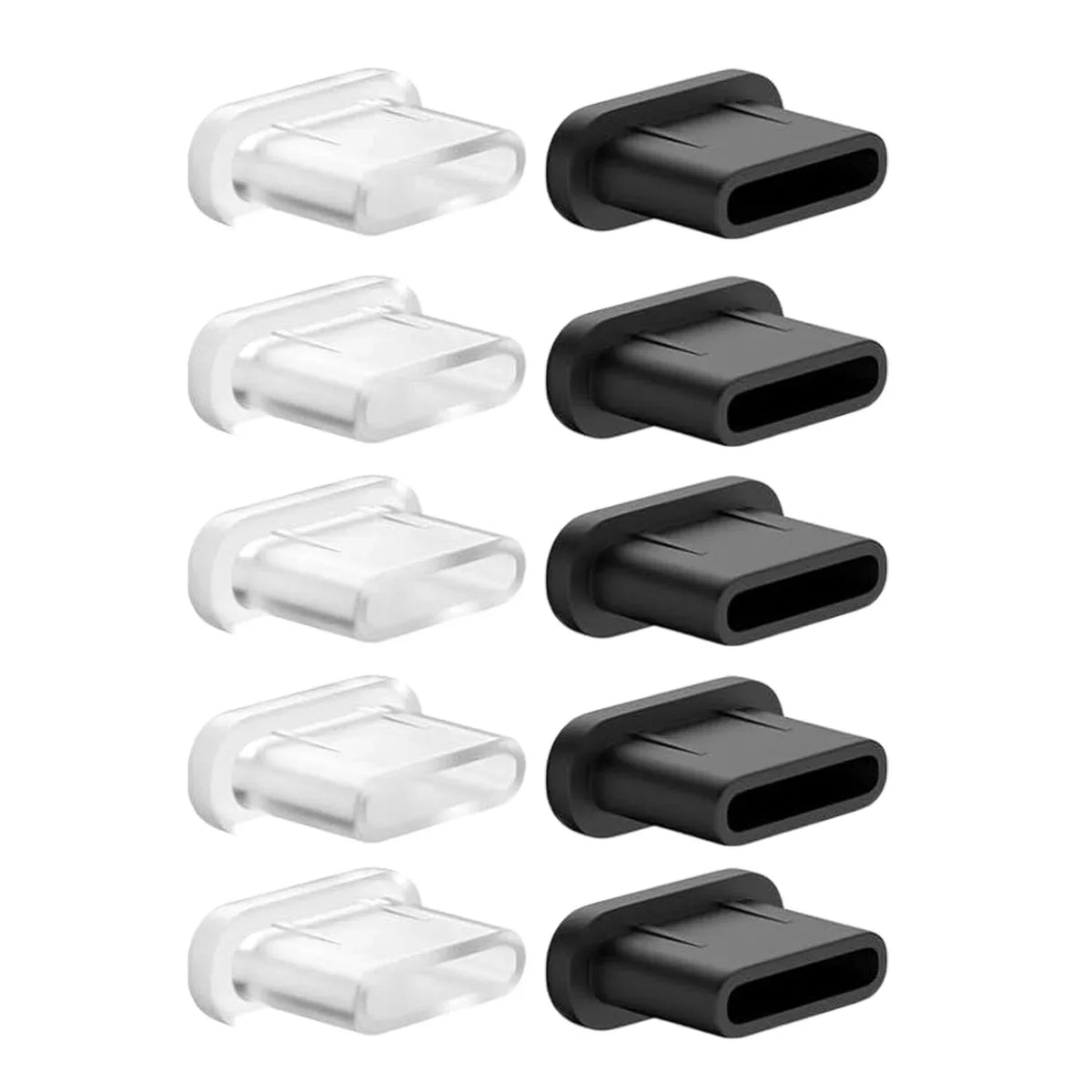 Type C Dust Plug Silicone Anti Dust Cover Cap for Smartphone Tablet USB C Charging Port Protector Phone Accessories USB C Plugs