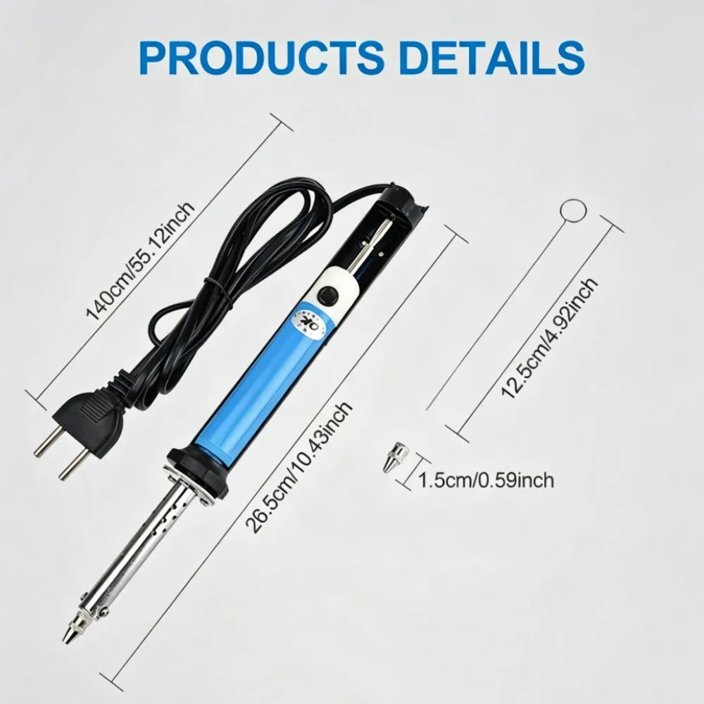 Electric Desoldering Machine Pen AC 220V Soldering Iron 30W PCB Solder Suction Vacuum Pump Welding Tools US Plug EU Plug