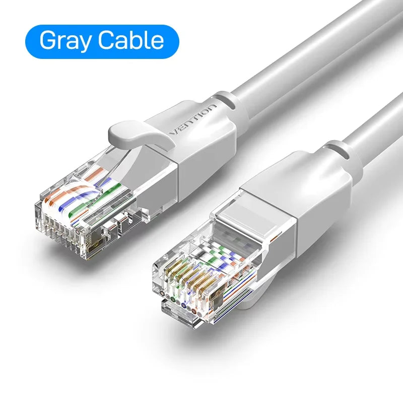 Vention Cat6 Ethernet Cable Gigabit High Speed 1000Mbps Internet Cable RJ45 Shielded Network LAN Cord for PC PS5 PS4 PS3 Xbox
