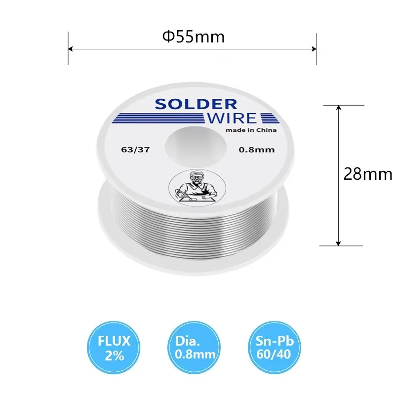 Adjustable Temperature Electric Soldering Iron 110V/220V 60W Solder Iron Tin Professional Tin Welder Electric Tin Welder Heat Pe