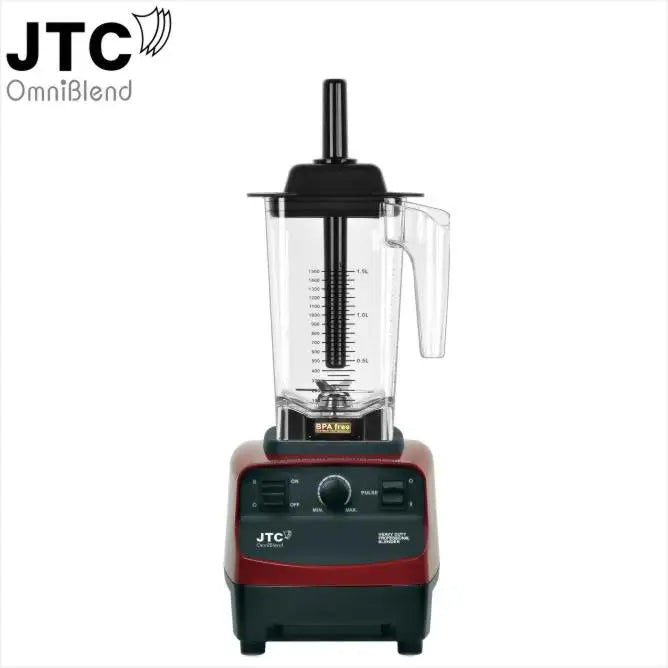 Commercial Blender, 1.5L BPA-Free Container, High Speed Mixer, Stainless Steel Blade, Heavy Duty Ice Crushing Blender