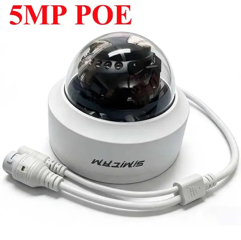 4K Poe Dome Security IP Camera With Audio 48V POE/DC 12V 4MP/5MP/8MP Super HD Infrared Night Vision Video Surveillance for Nvr