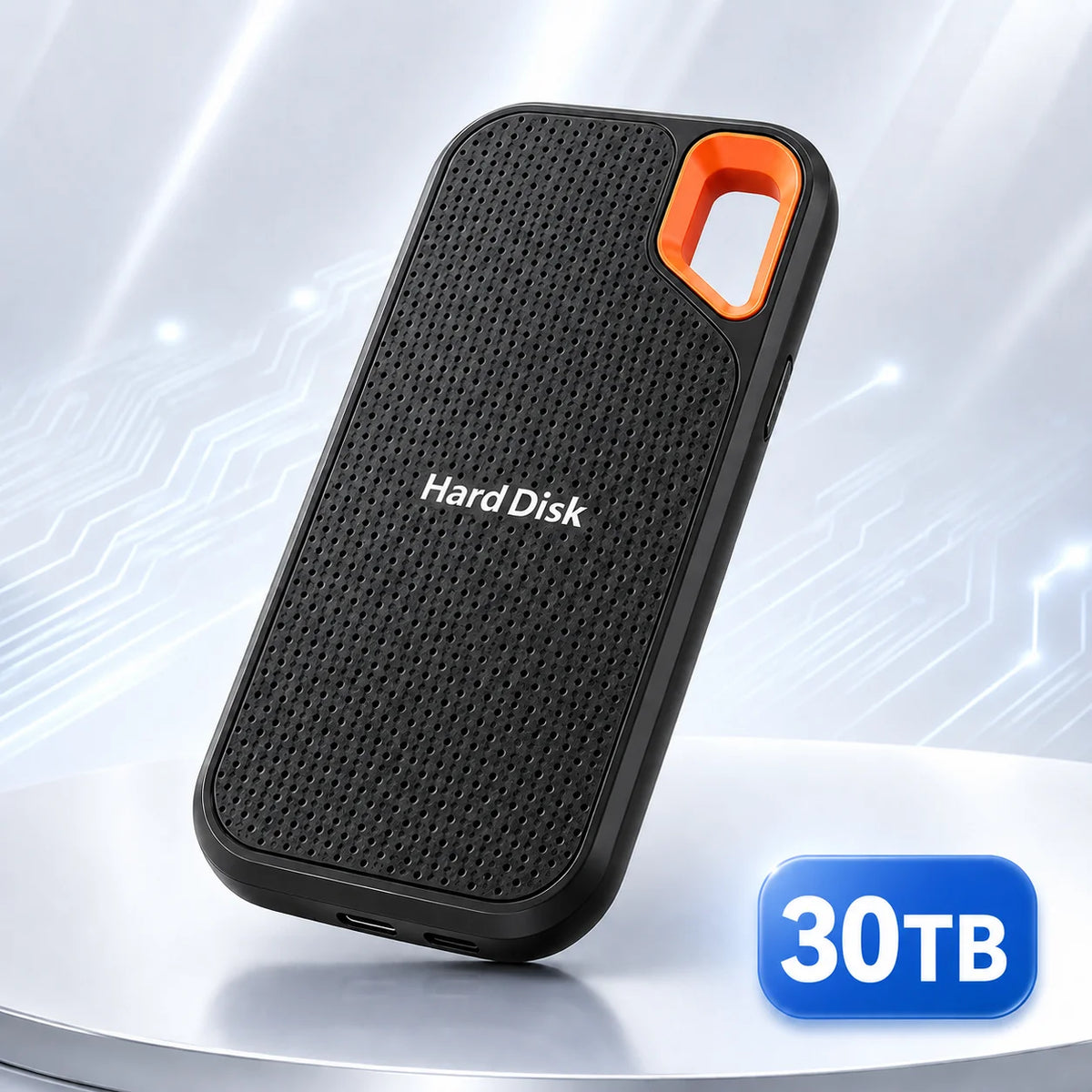 Compact External Hard Drive 1TB 2TB Portable SSD USB3.1 Type-C Backup Storage for Laptop MacOS Phone