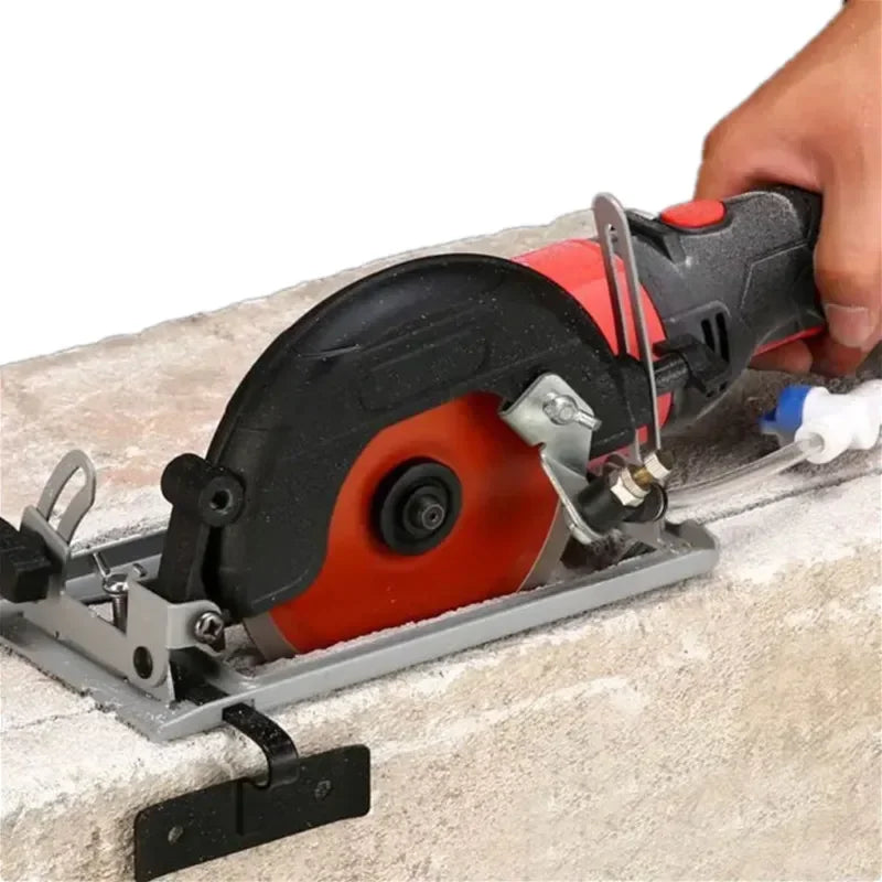 Dust Free 45° Adjustable Cutting Depth Positioning Bracket Angle Grinder Retrofit Cutting Machine Slotting Base for 100-125MM