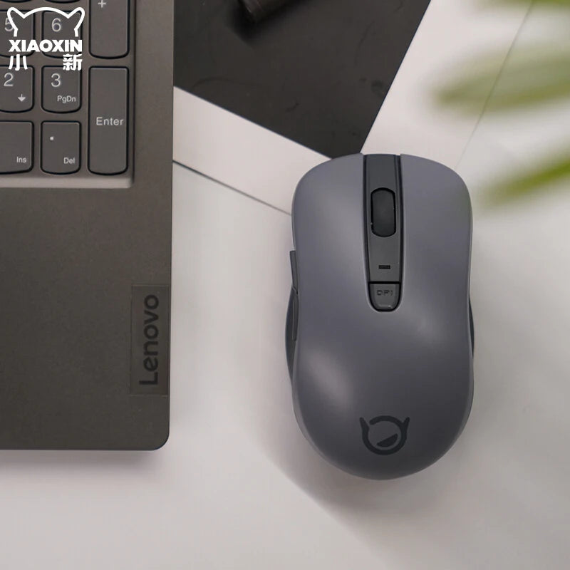 Mouse Lenovo Xiaoxin M1 Rock Gray Silent Wireless Mouse Wireless Mouse Office Mouse