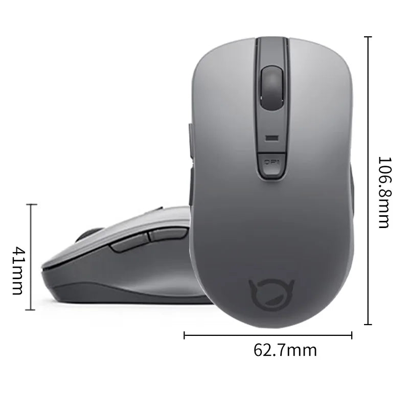 Mouse Lenovo Xiaoxin M1 Rock Gray Silent Wireless Mouse Wireless Mouse Office Mouse