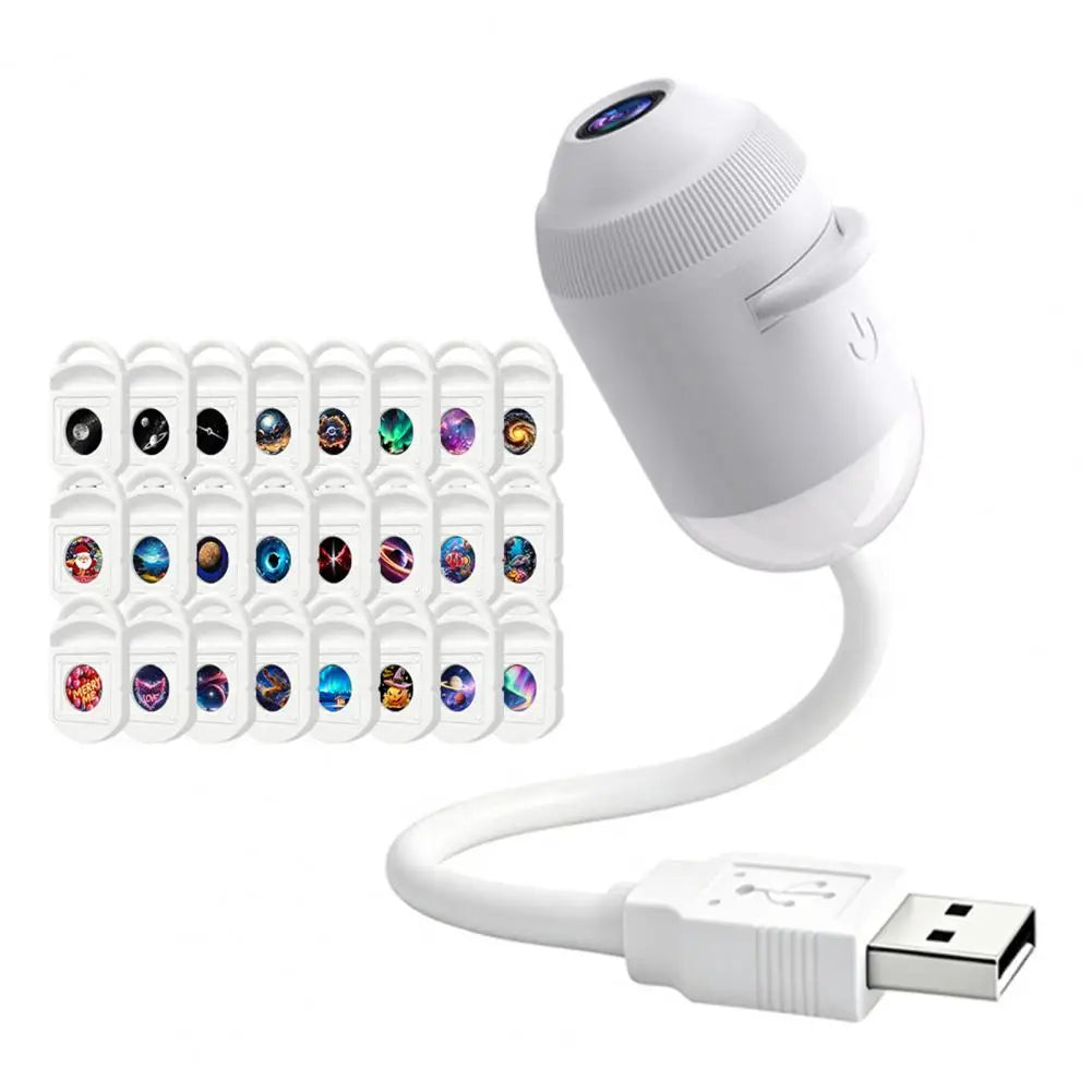 USB Starry Sky Projector Lamp with Clear Image Starry Sky Projector Touch Control 2-in-1 Night Light And Star Projector