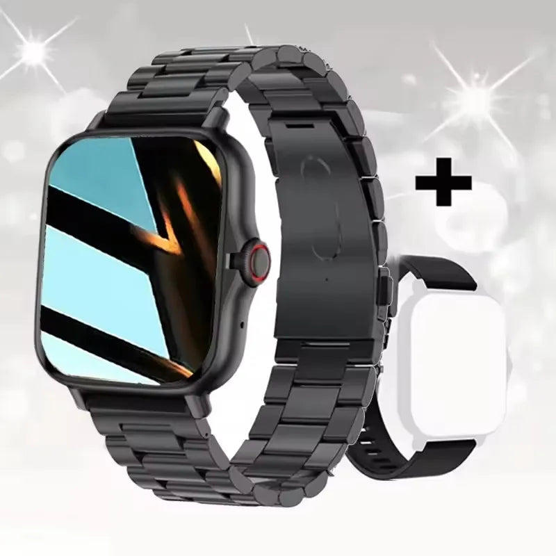 2026 Smart Watch Android Phone 1.44'' Inch Color Screen Bluetooth Call Blood Oxygen/Pressure Monitoring Smart Watch Women Men