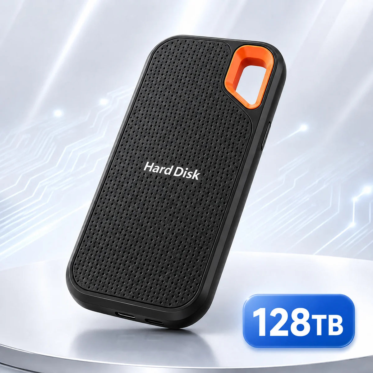 Compact External Hard Drive 1TB 2TB Portable SSD USB3.1 Type-C Backup Storage for Laptop MacOS Phone