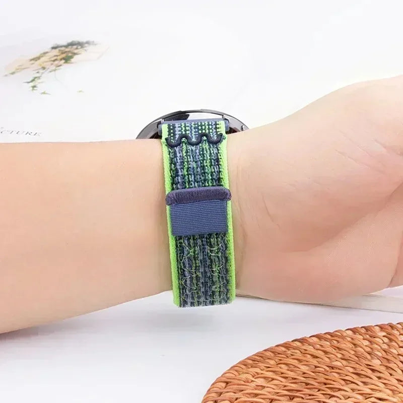 22mm 20mm Nylon Strap For COROS APEX 4 42mm/PACE 4-Pro Sports Bracelet For SUUNTO Vertical 2/Race 2-S/Run CMF Watch 3-2 Pro Band