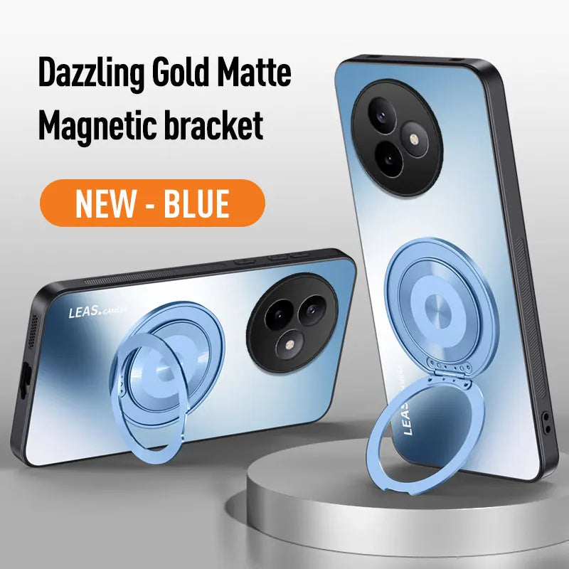 For Xiaomi Poco F3 F4 F5 F6 F7 Ultra X6 X7 Pro C71 Magnetic Ring Stand Back Phone Case Magsafe Ring Lens Protective Cover