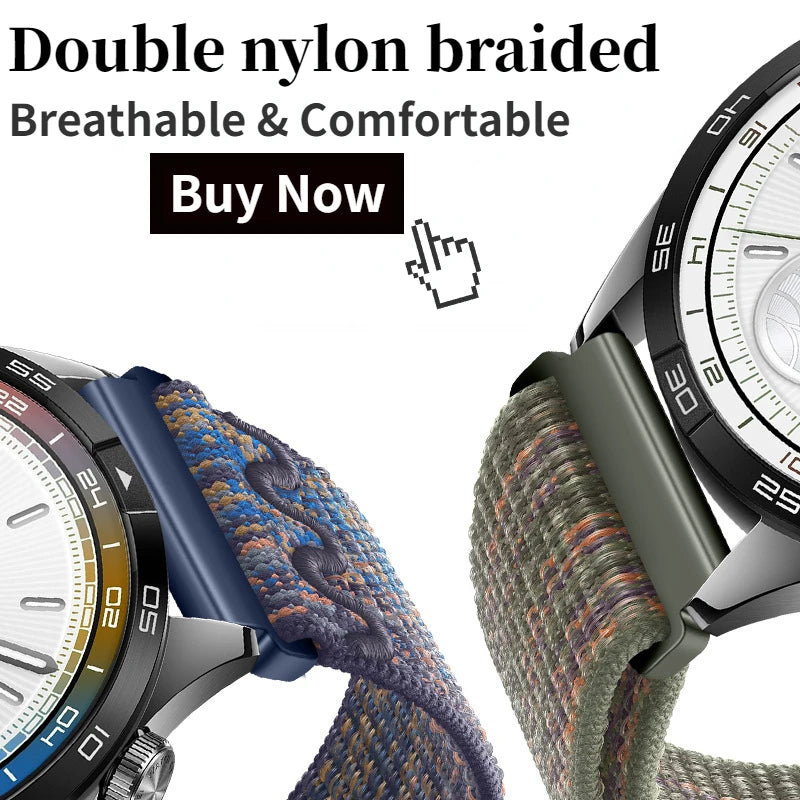 22mm 20mm Nylon Strap For COROS APEX 4 42mm/PACE 4-Pro Sports Bracelet For SUUNTO Vertical 2/Race 2-S/Run CMF Watch 3-2 Pro Band