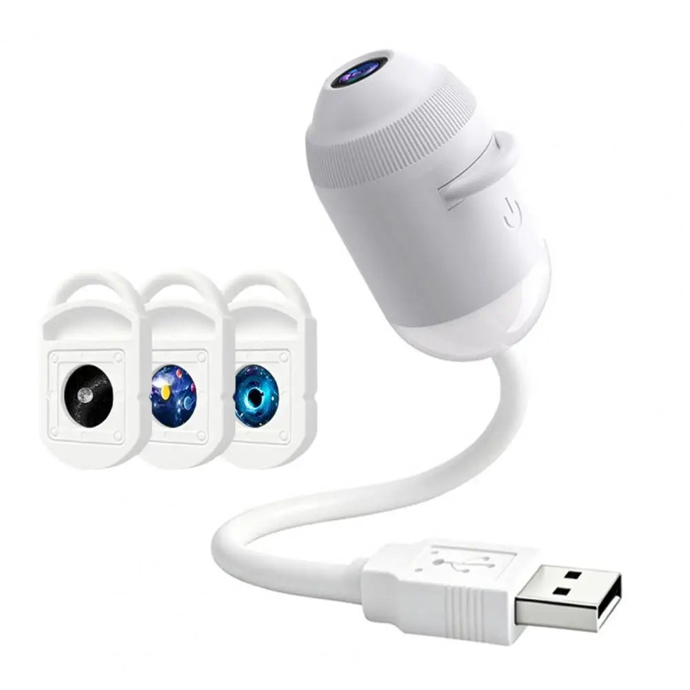 USB Starry Sky Projector Lamp with Clear Image Starry Sky Projector Touch Control 2-in-1 Night Light And Star Projector