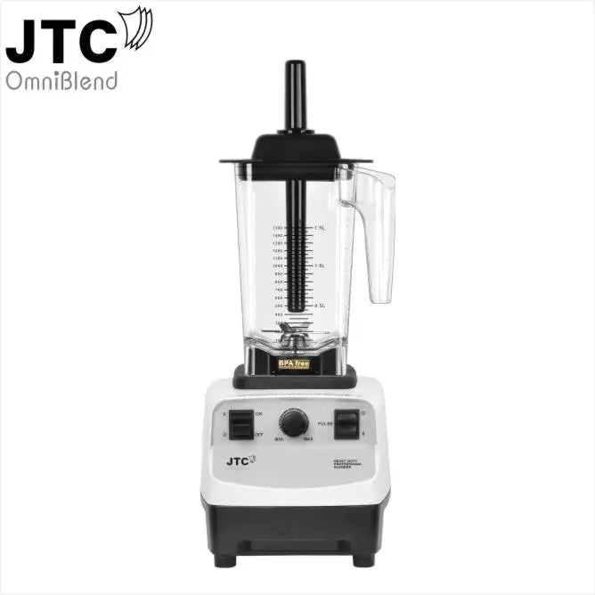 Commercial Blender, 1.5L BPA-Free Container, High Speed Mixer, Stainless Steel Blade, Heavy Duty Ice Crushing Blender