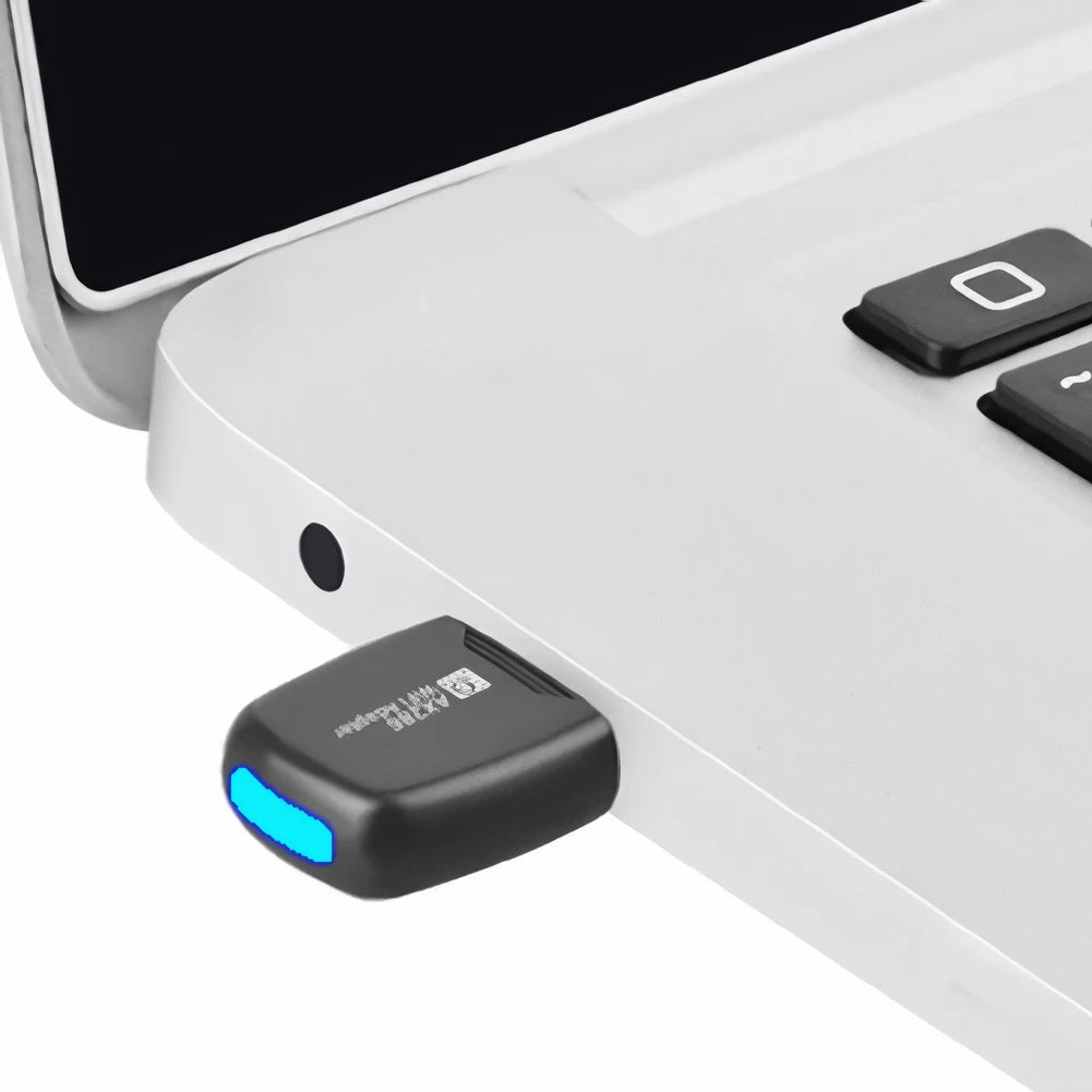 WIFI 6 USB Dongle Mini USB WiFi Card Adapter Driver Free Wi-Fi Lan Adapter 2.4GHz 286.8Mbps For PC Laptop Windows 7 10 11