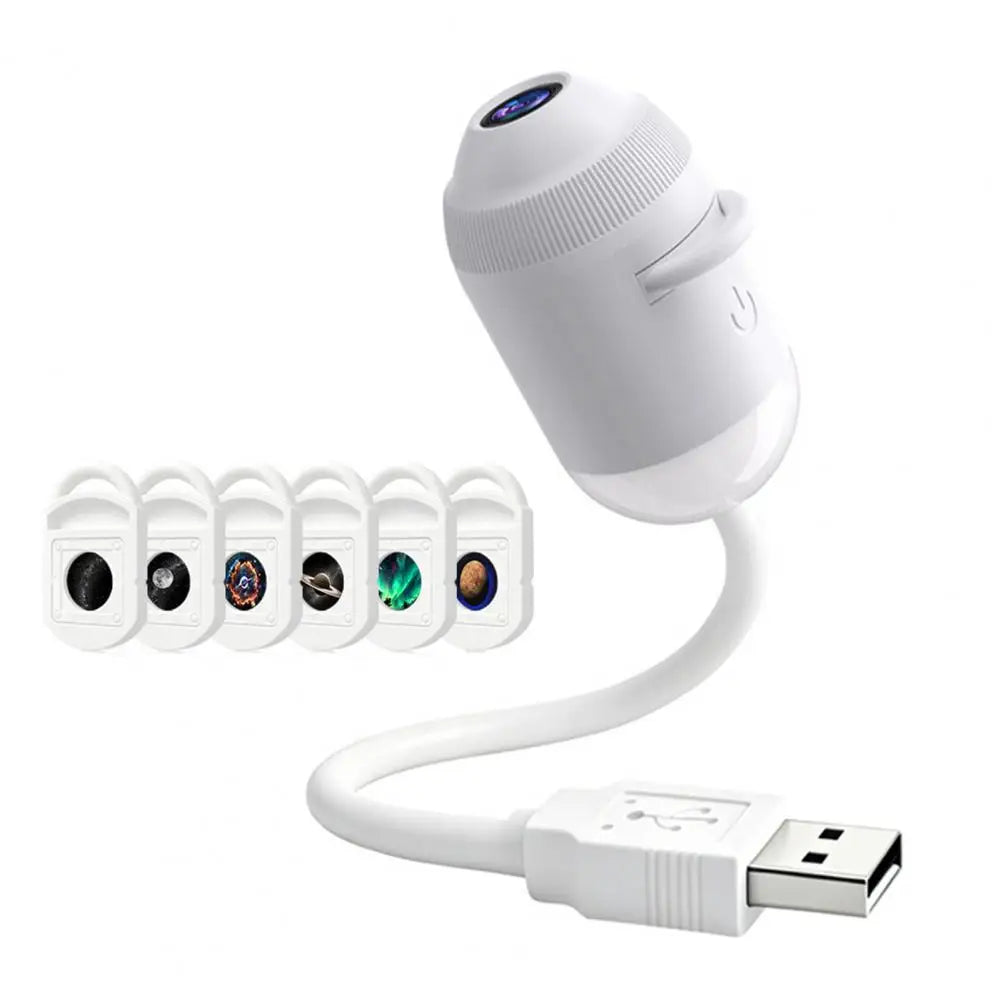 USB Starry Sky Projector Lamp with Clear Image Starry Sky Projector Touch Control 2-in-1 Night Light And Star Projector
