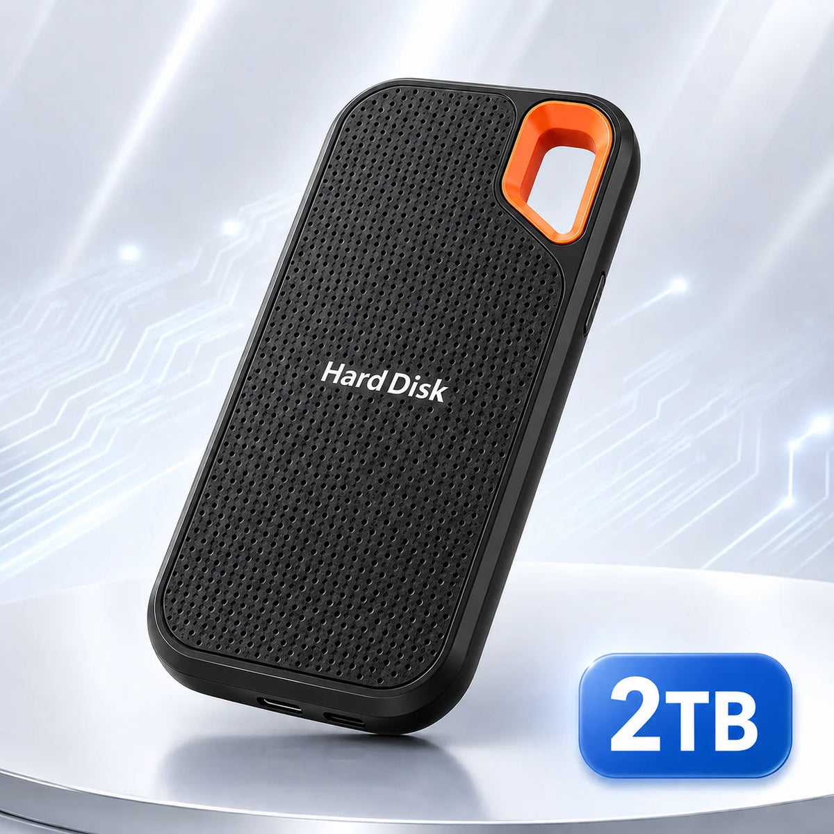 Compact External Hard Drive 1TB 2TB Portable SSD USB3.1 Type-C Backup Storage for Laptop MacOS Phone