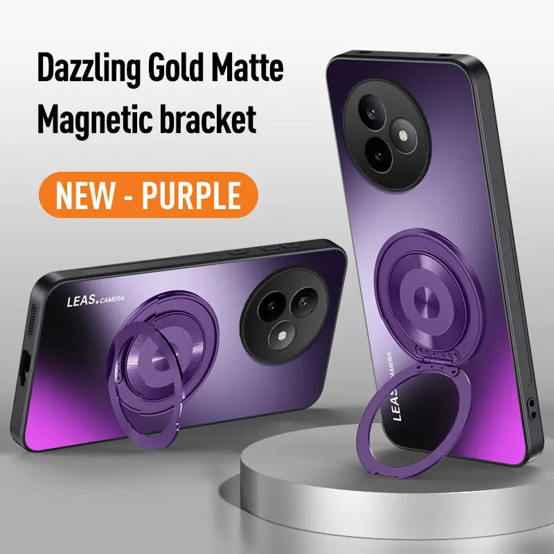 For Xiaomi Poco F3 F4 F5 F6 F7 Ultra X6 X7 Pro C71 Magnetic Ring Stand Back Phone Case Magsafe Ring Lens Protective Cover