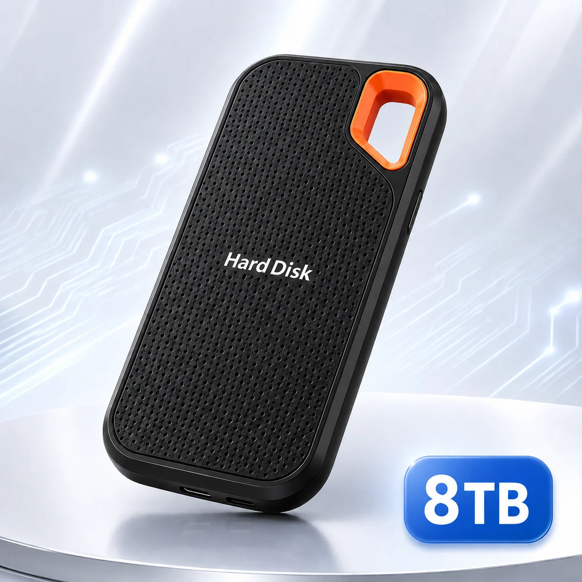 Compact External Hard Drive 1TB 2TB Portable SSD USB3.1 Type-C Backup Storage for Laptop MacOS Phone