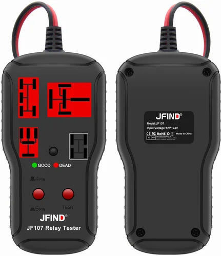 Newest Relay Tester 12V 24V Universal Electronic Automotive Car Circuit Detector Battery Checker Auto Repair Tool Voltage Tester