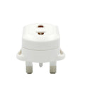 EU 2 Pin To 3 Pin UK Electric Power Shaver Toothbrush Plug Adaptor Converter Durable for Travel Socket Adapter